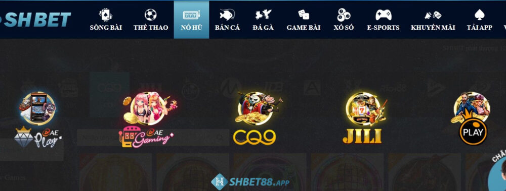 Game nổ hũ tại Shbet hấp dẫn
